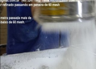 Processador Micronizador com kit - AGMAC-MFX-50+Kit-R-SII