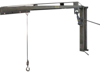 Grua inox Articulada - para maca de cadáver - sala de anatomia