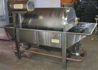 Lavador Rotativo com Escovas e Corrente de água - LREC-1000