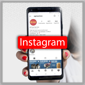 INSTAGRAM BOTÃO INFERIOR