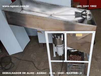Debulhador AGMAC-DCA-2000 MASTER-2   maquina debulhar alho - uso industrial ou agrícola