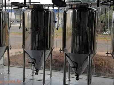 Fermentadores inox industriais sob medida