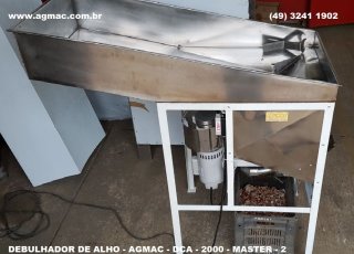 Debulhador AGMAC-DCA-2000 MASTER-2   maquina debulhar alho - uso industrial ou agrícola