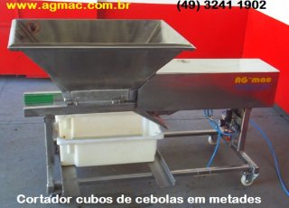 CORTADOR  EM CUBOS para CEBOLA -AGMAC - CCFC-200
